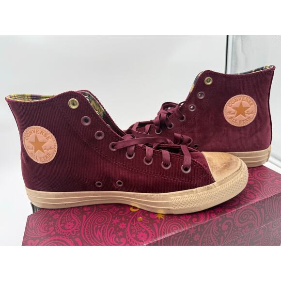 Converse Willy Wonka Chuck Taylor All Star Corduroy Men's Women's Shoes 10 12 - Picture 2 of 11